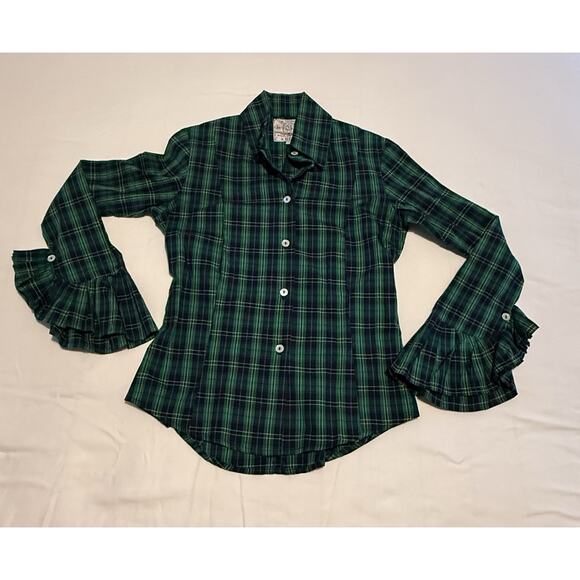 Bell Women's Green Blouse - Picture 3 of 7
